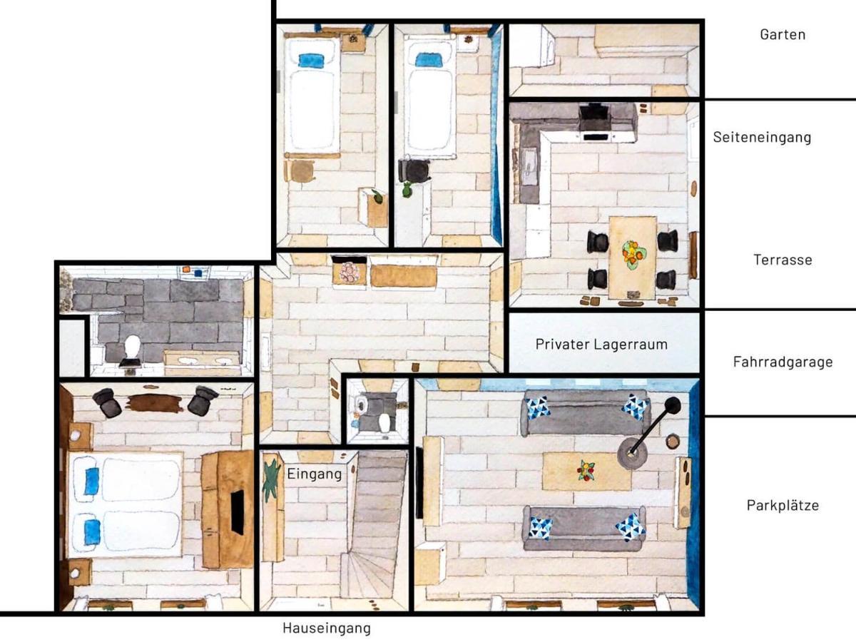 Ferienwohnung Alte Baeckerei Werlte エクステリア 写真